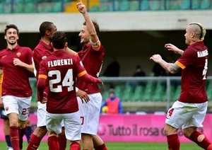 فرانچسکو توتی|هلاس ورونا 1 - 1 رم / سری آ