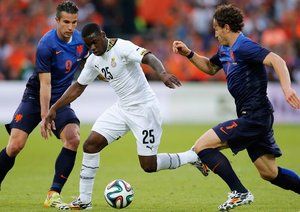 روبن فن پرسی - داریل جانمات|هلند 1-0 غنا / دیدار دوستانه