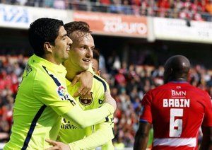 ایوان راکیتیچ|گرانادا 1 - 3 بارسلونا / لالیگا