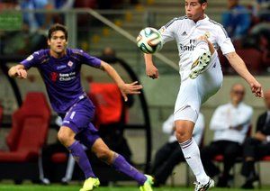 جیمز رودریگز|فیورنتینا 2-1 رئال مادرید / دیار دوستانه