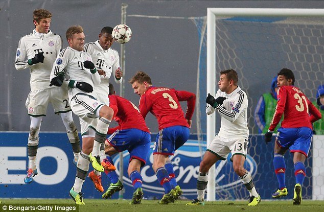 زسکا مسکو 0 - 1 بایرن مونیخ/لیگ قهرمانان اروپا