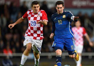 متئو کواچیچ -  لئو مسی|آرژانتین 2 - 1 کرواسی / دیدار دوستانه