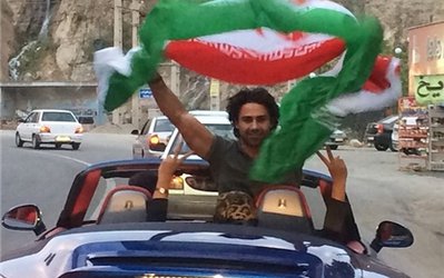 حمایت فرهاد مجیدی از تیم ملی فوتبال + عکس