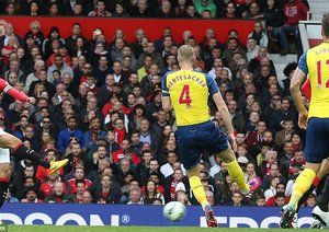 کریس اسمالینگ|منچستر یونایتد 1 - 1 آرسنال / لیگ جزیره