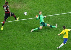 اوسکار|لحظه به ثمر رسیدن گل برزیل توسط اوسکار