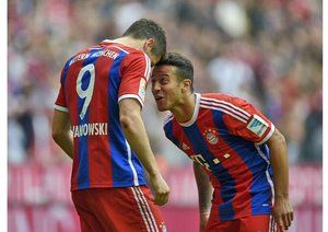 تیاگو آلکانترا|بایرن مونیخ 3 - 0 اینتراخت فرانکفورت / بوندسلیگا