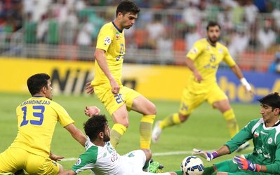 لیگ قهرمانان آسیا | الاهلی عربستان 2 - نفت ایران 1 / نفت صعود کرد تا ایران در یک‌چهارم بدونِ نماینده نباشد