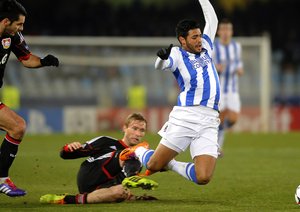 رئال سوسیداد ۰-۱ بایرن لورکوزن/گروه Aلیگ قهرمانان اروپا