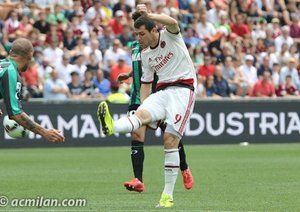 ماتيا دسترو|ساسوئولو 3 - 2 میلان / سری آ