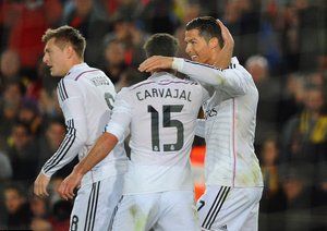 کریستیانو رونالدو - کروس|بارسلونا 2 - 1 رئال مادرید / لالیگا