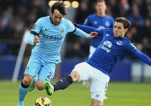 داوید سیلوا|اورتون 1 - 1 منچستر سیتی / لیگ جزیره