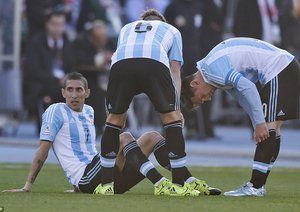 آنخل دی ماریا|شیلی 0 (3) - (1) 0 آرژانتین / فینال کوپا آمریکا