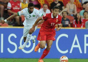 چنگدانگ ژانگ|عربستان 0 - 1 چین / جام ملت های آسیا 2015