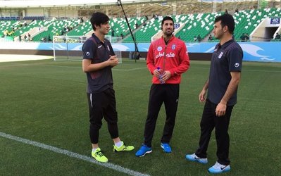 تصاویری از ورزشگاه محل بازی تیم ملی ایران با ازبکستان و نخستین کاپیتانی آندو