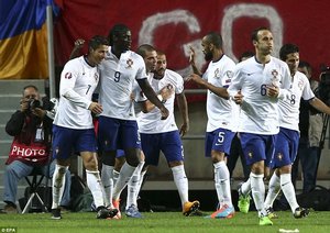 شادی بازیکنان پرتغال