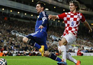 لیونل مسی|آرژانتین 2 - 1 کرواسی / دیدار دوستانه