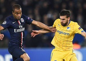 لوکاس مورا|پاریس سن ژرمن 1 - 0 آپوئل / لیگ قهرمانان