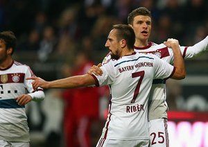 فرانک ريبری|اینتراخت فرانکفورت 0 - 4 بایرن مونیخ / بوندسلیگا