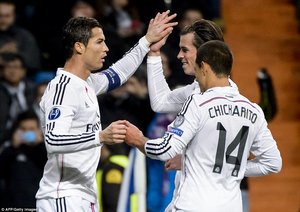 کریستیانو رونالدو - گرت بیل - چیچاریتو