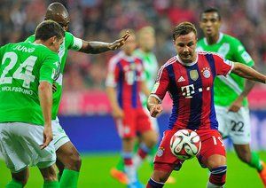 ماریو گوتزه|بایرن مونیخ 2-1 ولفسبورگ / بوندسلیگا