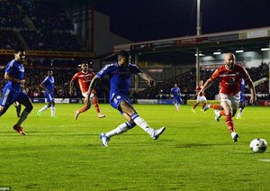 کندر بوریس|والسال 1 - 4 چلسی / جام اتحادیه