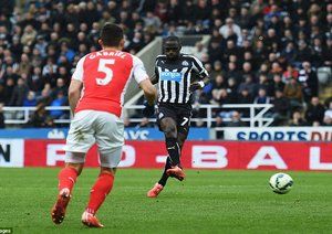 موسی سیسوکو|نیوکاسل 1 - 2 آرسنال / لیگ جزیره