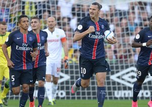 زلاتان ایبراهیموویچ|نانت 1 - 4 پاریس سن ژرمن / لوشامپیونه