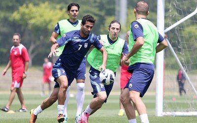 استراحت صبحگاهی ملی‌پوشان و تمرین در ورزشگاه ملی لیسبون/ ۴ جلسه تمرین تا دیدار با بنفیکا