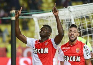 شادی بازیکن موناکو|موناکو 1 - 1 ریمز / لوشامپیونه