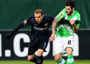 رودریگو  پالاسیو|وولفسبورگ 3 - 1 اینترمیلان / لیگ اروپا