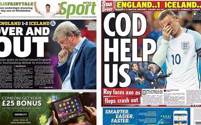 تحقیر آمیز ترین شکست تاریخ فوتبال – کوبیدن شدید سه شیرها در تیتر نشریات