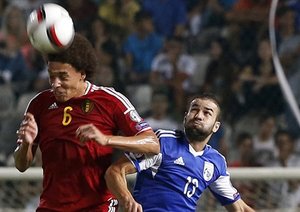 اکسل ویتسل|قبرس 0 - 1 بلژیک / مقدماتی یورو 2016