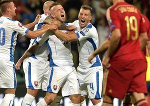 يورای كوكا|اسلواکی 2-1 اسپانیا / مقدماتی یورو 2016