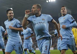 پابلو زابالتا|ساندرلند 1 - 4 منچستر سیتی / لیگ جزیره