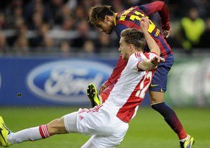 آژاکس 2-1 بارسلونا / گروه H لیگ قهرمانان اروپا|آژاکس 2-1 بارسلونا / گروه H لیگ قهرمانان اروپا