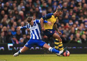 تئو ولكات|برایتون 2 - 3 آرسنال / جام حذفی