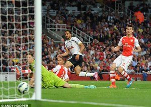 ناصر چادلی|آرسنال 1-1 تاتنهام / لیگ جزیره