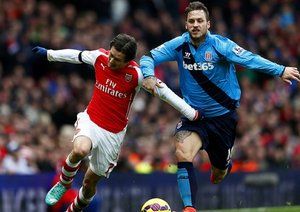 توماس روسیچکی|آرسنال 3 - 0 استوک سیتی / لیگ جزیره