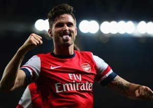 اليوير ژیرود|خوشحالی شدید جیرود بعد از گلزنی