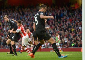 الکسیس سانچز|آرسنال 3 - 0 بِرنلی / لیگ جزیره