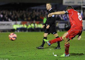 استیون جرارد|اِی اِف سی ویمبلدون 1 - 2 لیورپول / جام حذفی