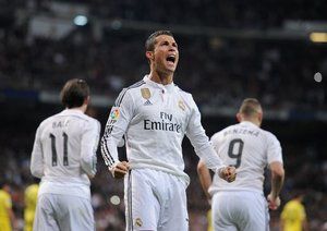 کریستیانو رونالدو|رئال مادرید 1 - 1 ویارئال / لالیگا