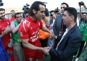 امیر قلعه نویی - علی کریمی|استقلال تهران 1 - 3 تراکتورسازی تبریز / هفته 30