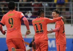 لیونل مسی|اِیبار 0 - 2 بارسلونا / لالیگا