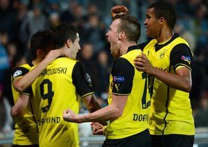 مارسی 1-2 دورتموند / گروه F لیگ قهرمانان اروپا|مارسی 1-2 دورتموند / گروه F لیگ قهرمانان اروپا