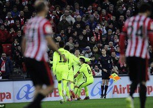 لیونل مسی|اتلتیک بیلبائو 2 - 5 بارسلونا / لالیگا