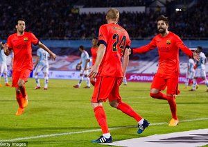 جرارد پیکه|سلتاویگو 0 - 1 بارسلونا / لالیگا