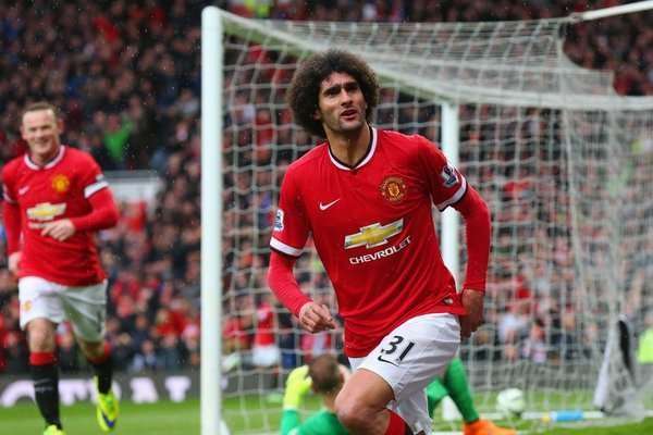 منچستر یونایتد 4 - 2 منچستر سیتی/هفته سی و دوم لیگ برتر/گل های مسابقه