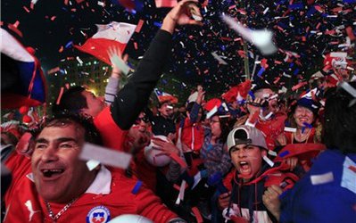 هیجان جام جهانی خارج از برزیل+ تصاویر