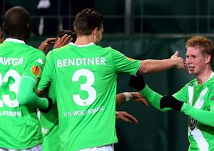 ˣ کوین دی بروین|وولفسبورگ 3 - 1 اینترمیلان / لیگ اروپا